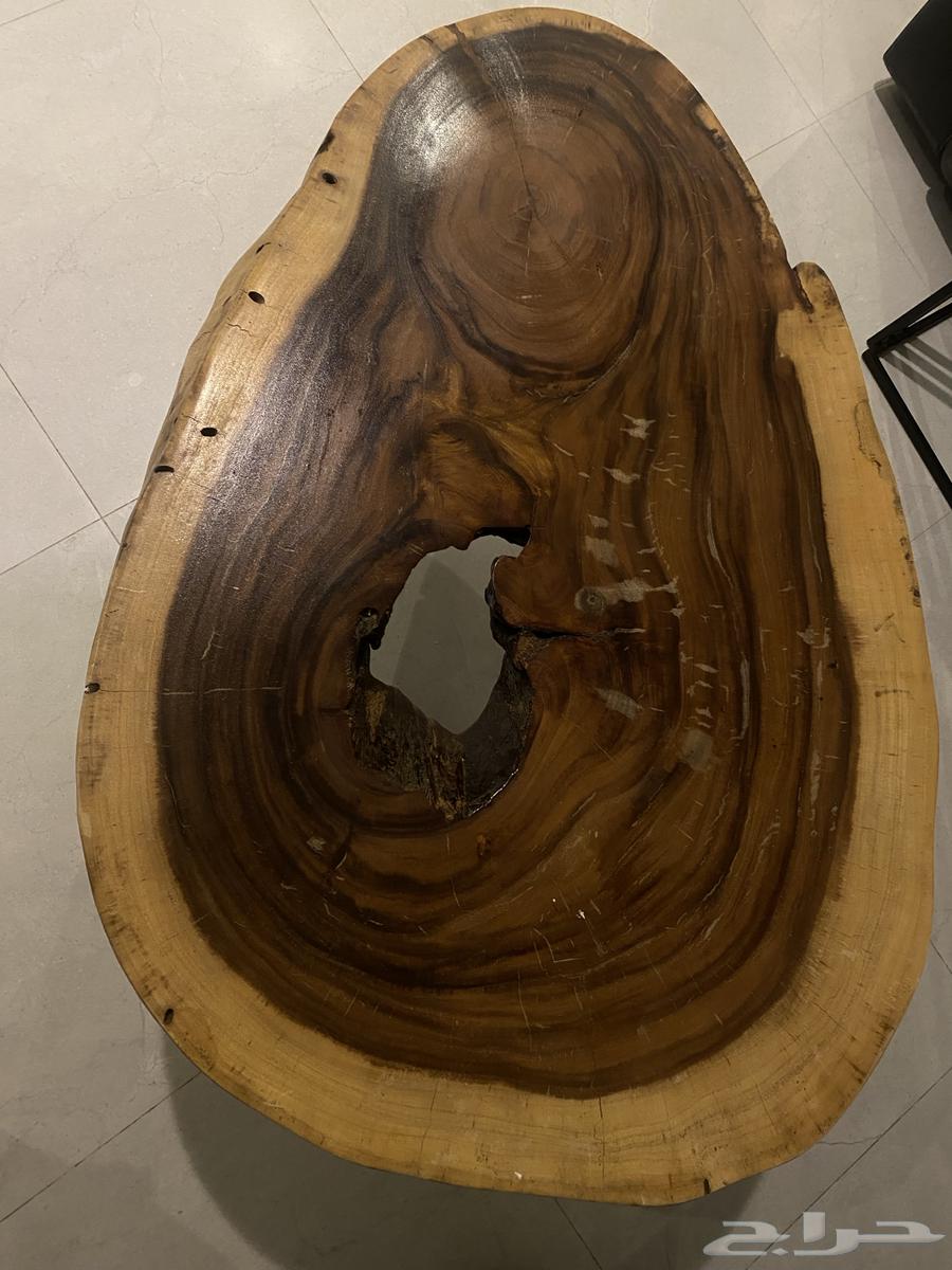 طاوله غرفه معيشه من الخشب الطبيعي64437584988801111