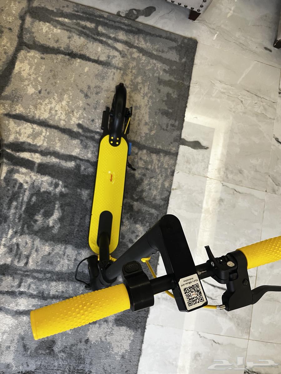 سكوتر للبيع لون أصفر وأسود64438659009153112