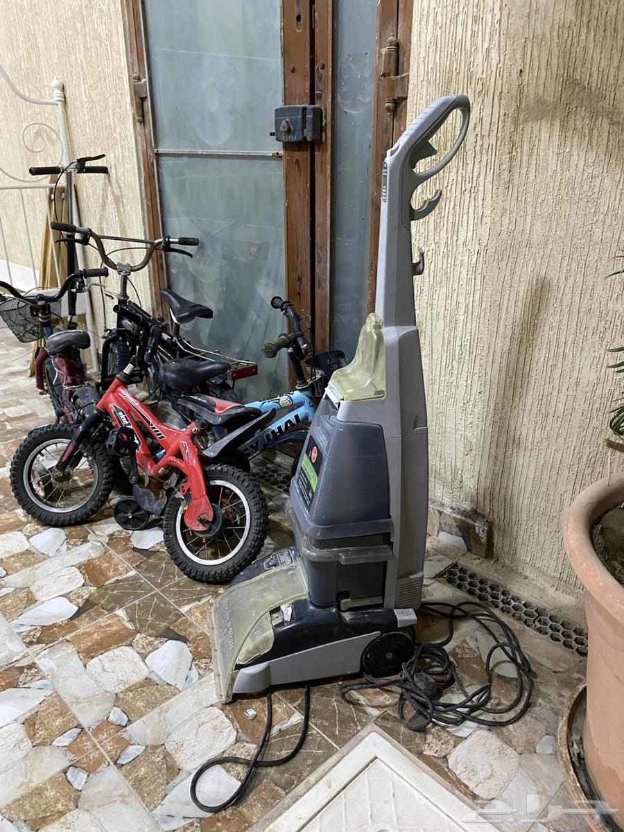 Carpet cleaner, scooters, and children's bicycles for sale64439402982017111