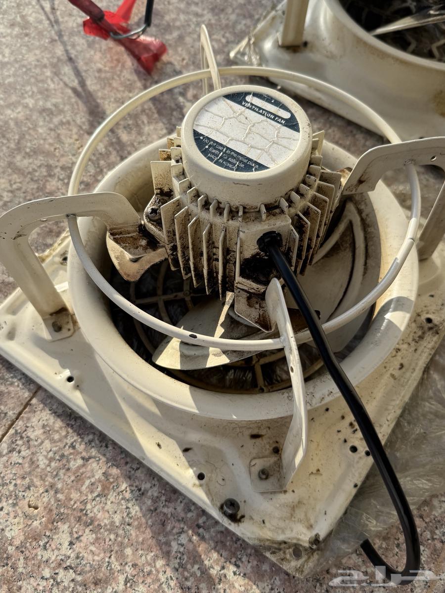 مروحة شفط حديد 30 في 30 عدد 2 صناعة كوري64434510955523114