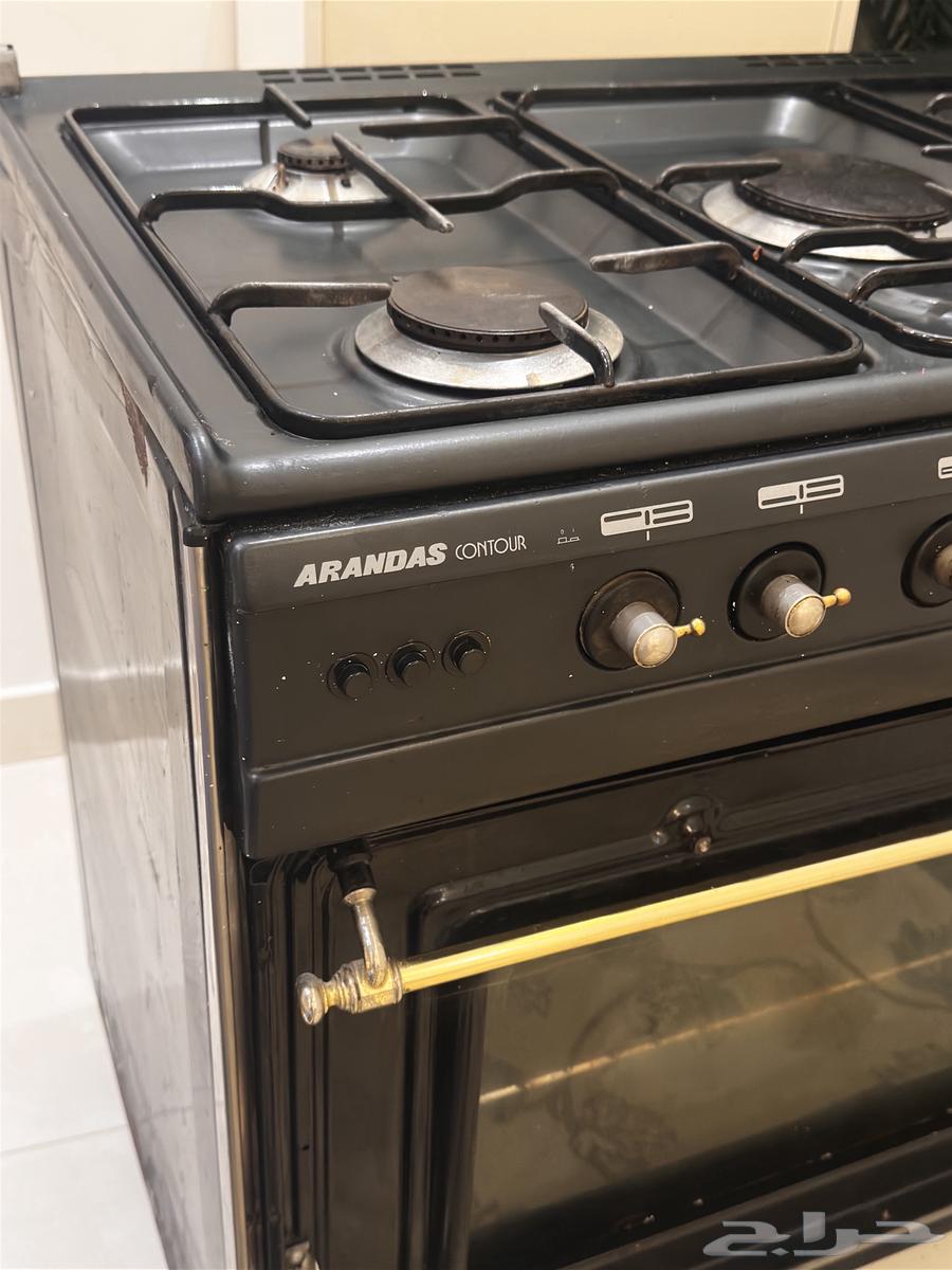 موقد فرن عيون غاز إيطالي و أنبوبين غاز نظيف64434197109122112