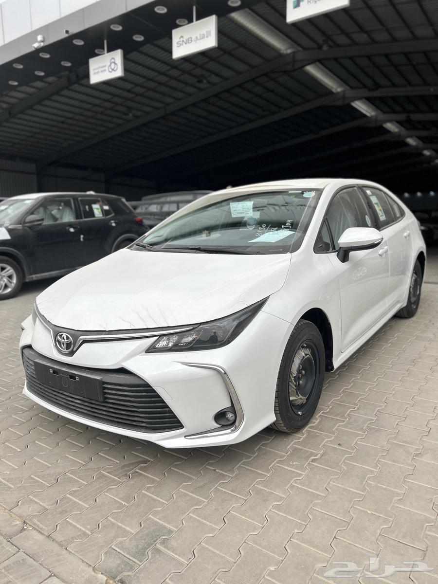 تويوتا كورولا طيس 2.0 ابيض 2025 جديد 78200 شامل الضريبة64595465095811112