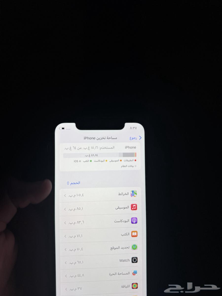 آيفون 11 مهو مفكوك مساحه التخزين6464434007137409112