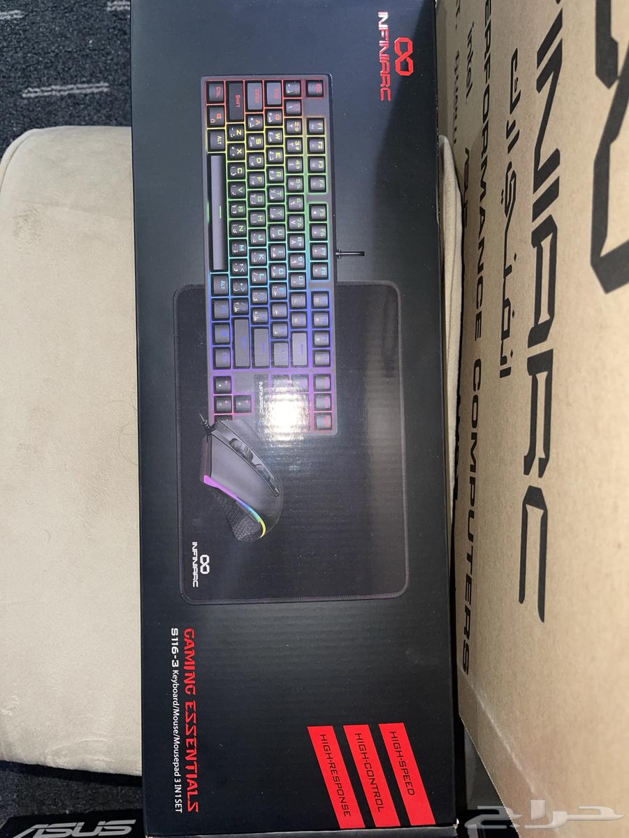 ماوس و كيبورد عربي و ماوس باد قيمينق64438578647553110