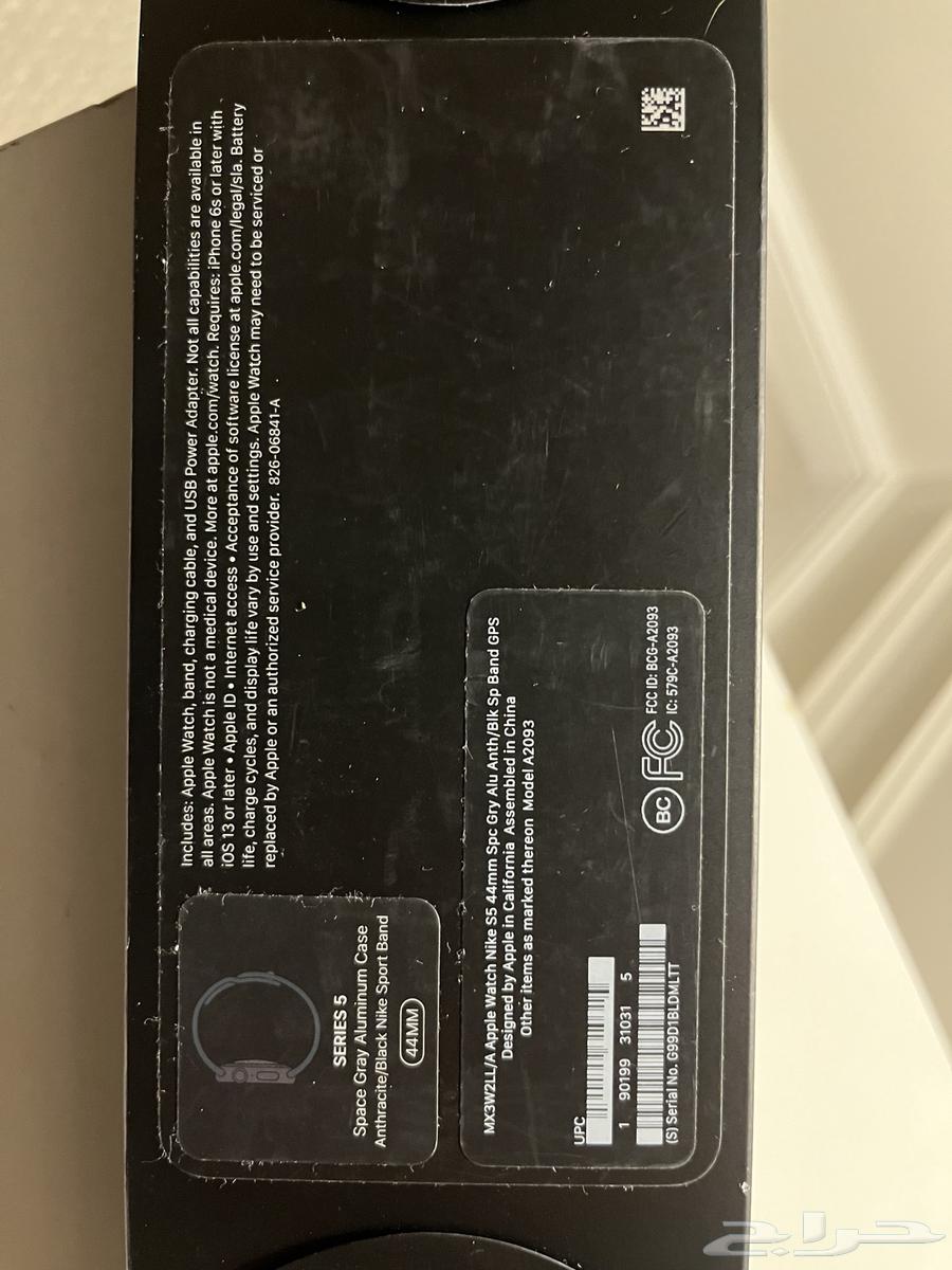 ساعة ابل سيريس 5 نايك64438069066882114