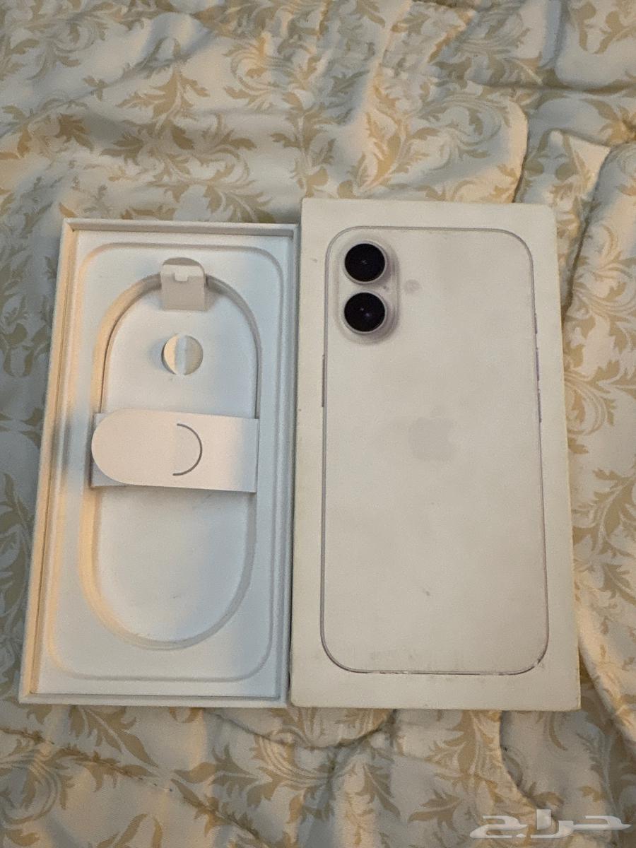 ايفون 16 ابيض 128 استعمال اربع شهور64436937118338111