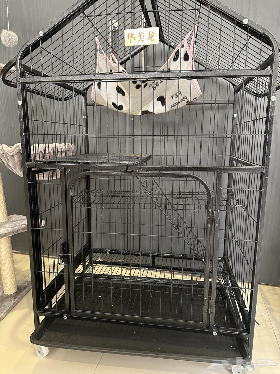 Your cat's cage with a luxury cat enclosure, including play and scratching area for cats64437207489539111