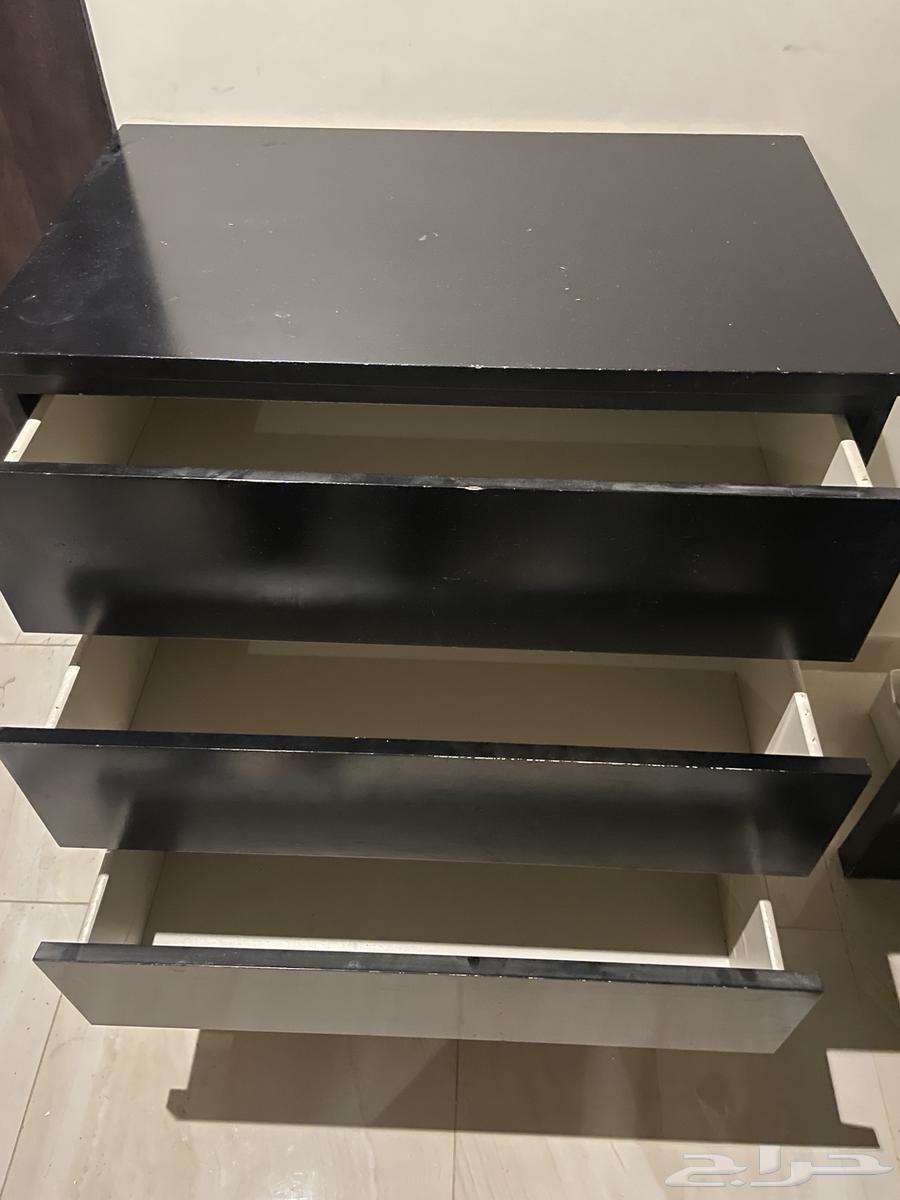 كمودينه ادراج اربعه  أدراج ألون اسود64433646383617111