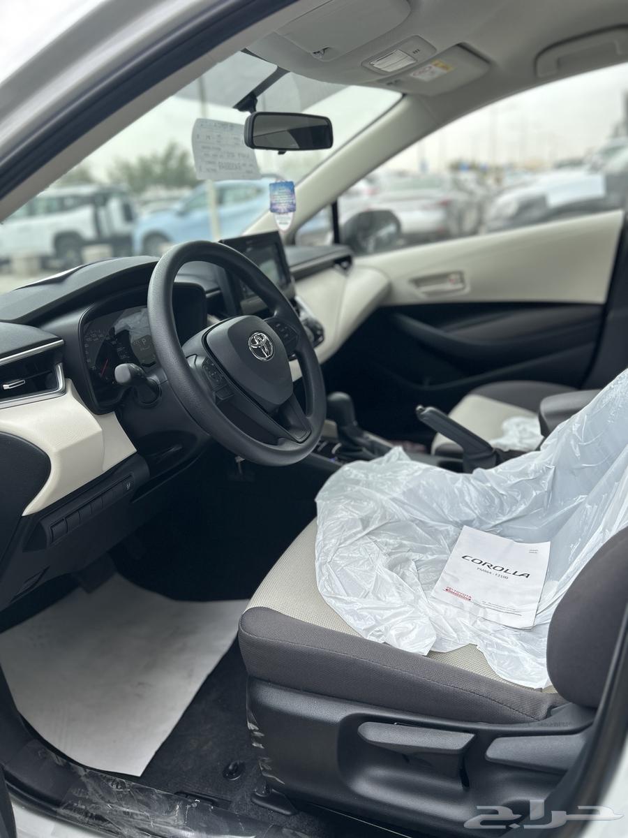 تويوتا كورولا طيس 2.0 ابيض 2025 جديد 78200 شامل الضريبة64595465095811113