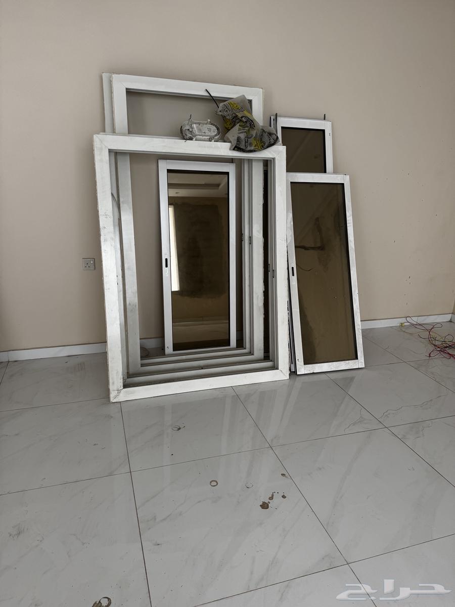 شبابيك الامنيوم جديده لم تستخدم64435782069633111