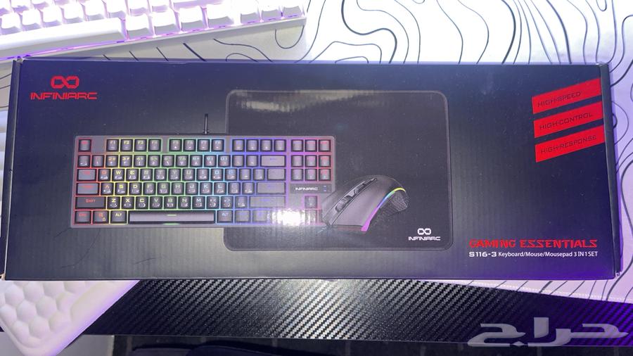 ماوس و كيبورد عربي و ماوس باد قيمينق64438578647553111