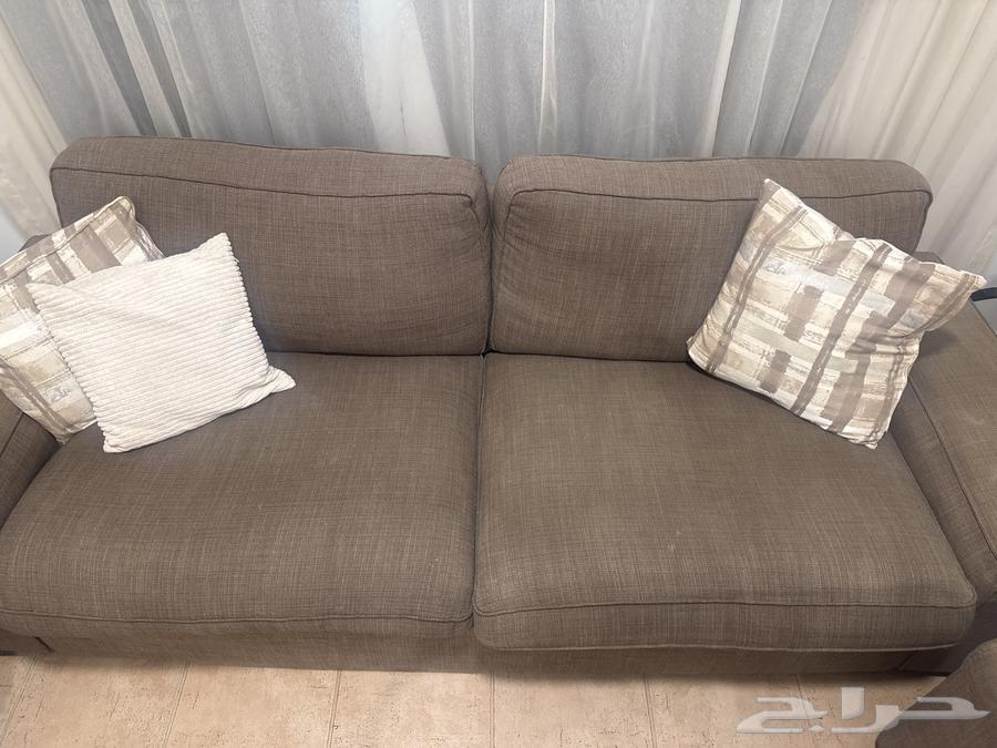 كنب ايكيا ثلاثية ikea64438378207233110