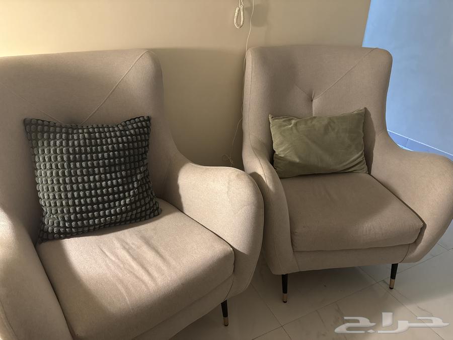 seven pieces of sofa and three tables and a fireplace64433740017922112