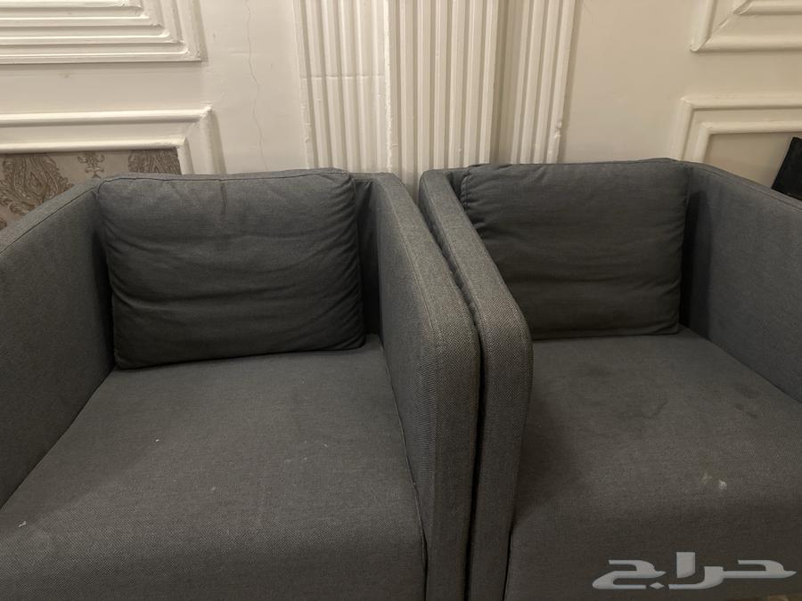 كنب وحده كبيره و 2 صغار64434155663874112