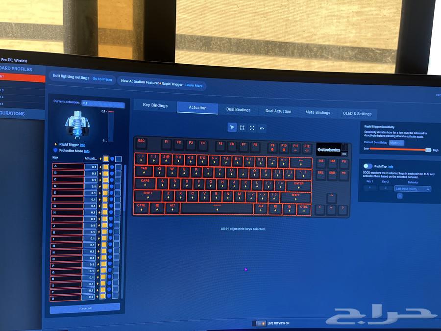 Steelseries Apex Pro TKL Wireless omnipoint 2.0 switches64437247809154111