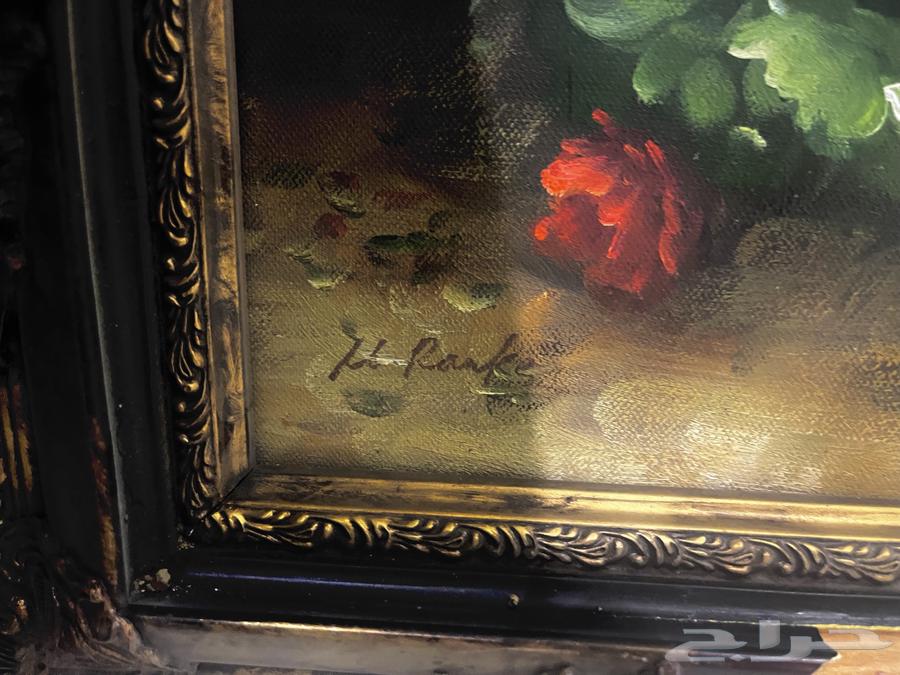 لوحة اوروبيه زيتيه قديمه يدوية نادرة64445811399426111