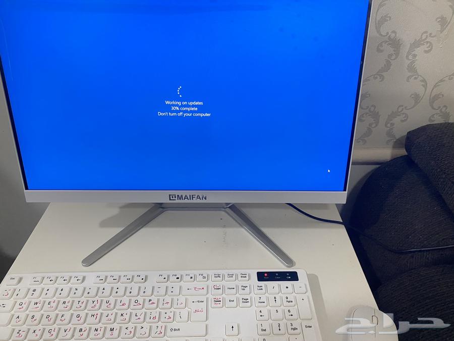 كمببيوتر مكتبي جديد بالكرتون - all in one64436293151746113
