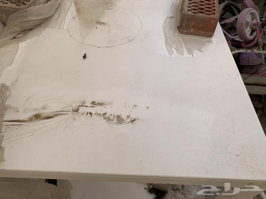 طاولتين حديد 6 كراسي بلاستيك من ايكيا64437139826050113