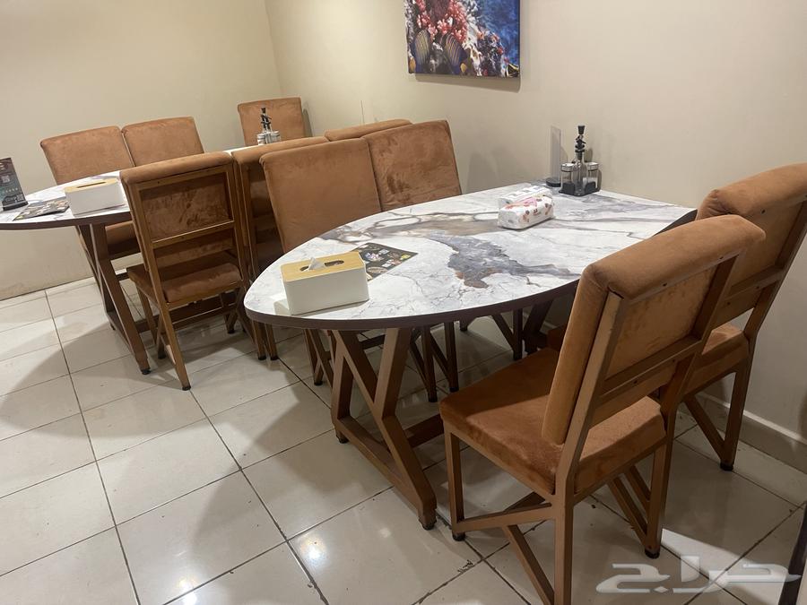 Luxury restaurant tables, new and sturdy64434278610307113