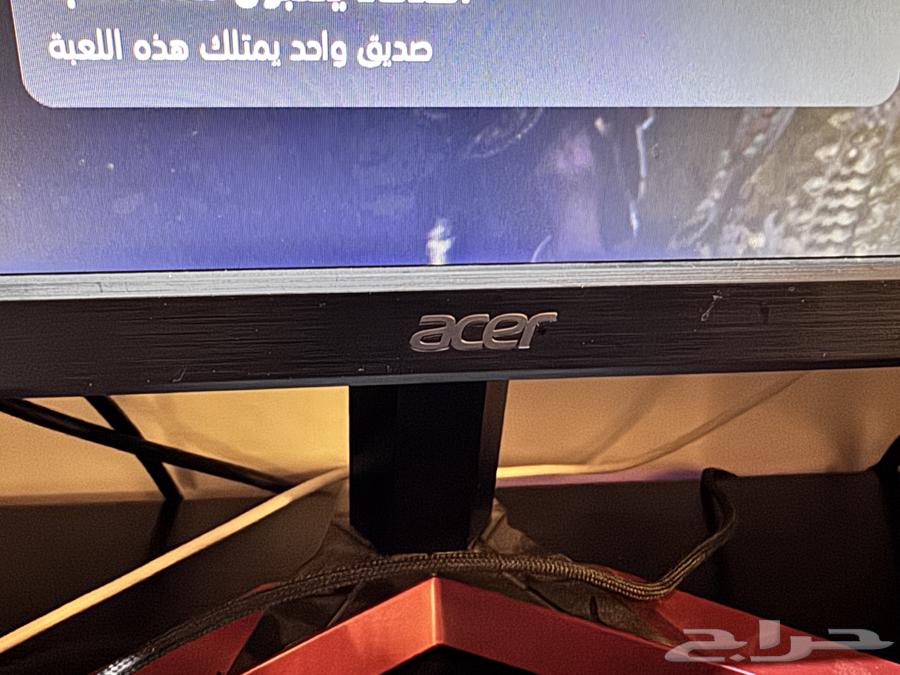 شاشة ايسر 165 فريم full HD   HDR للبي سي والسوني64434510963587110