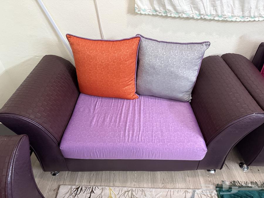 كنب 3 قطع بعدد 7 اشخاص نظيف جدا64439932573826113