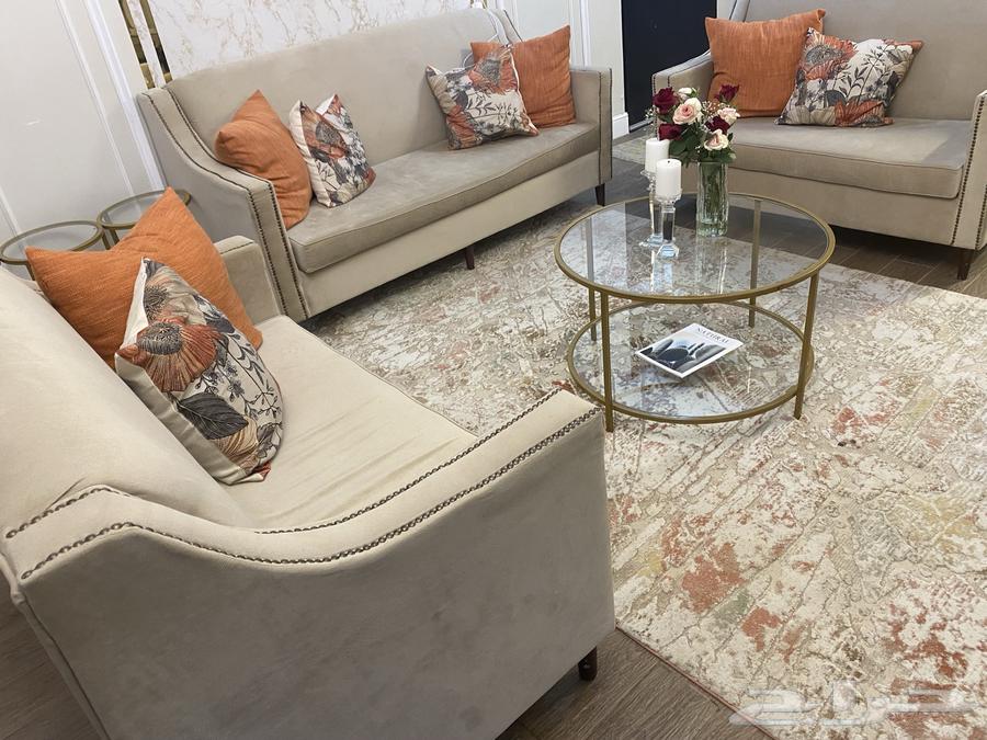 Sofa and tables set64438605237763112