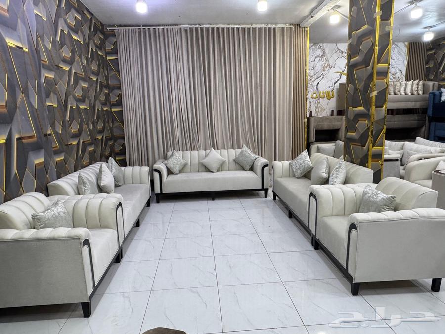 عروض على الكنبات الجديده الجاهز 11نفر64436333466369110