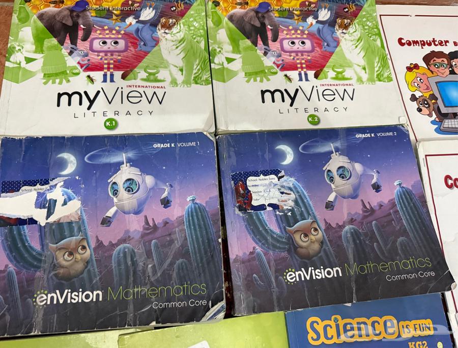 كتب انترناشونال KG2 KG3 مستخدم64435596361475110