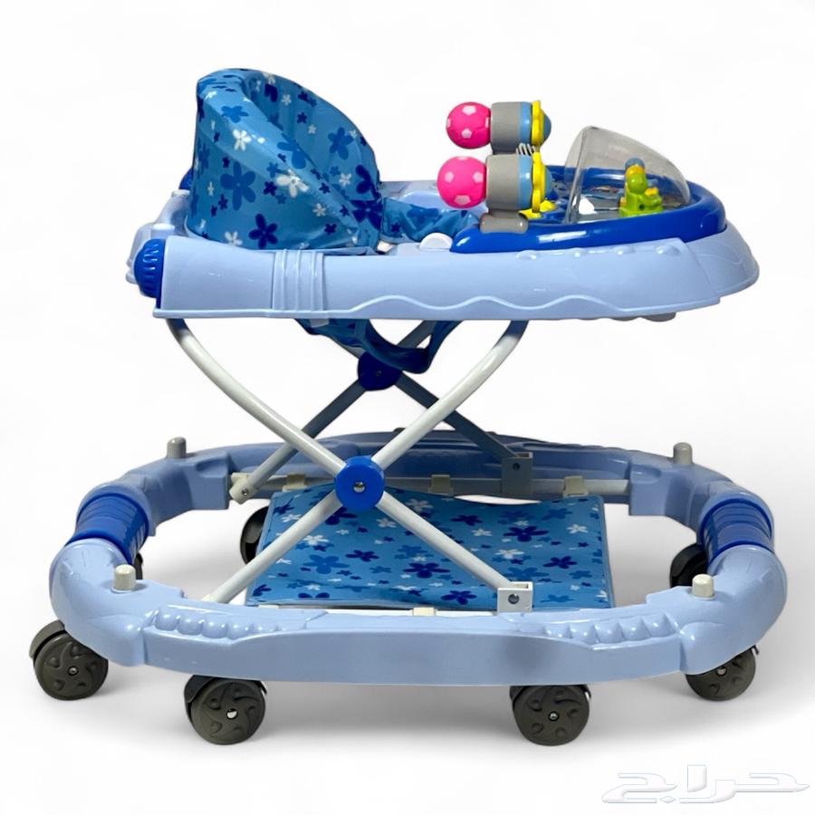 مشاية وكرسي هزاز 2 في 1 - مشايه مواليد مع العاب وموسيقى64441090005891111