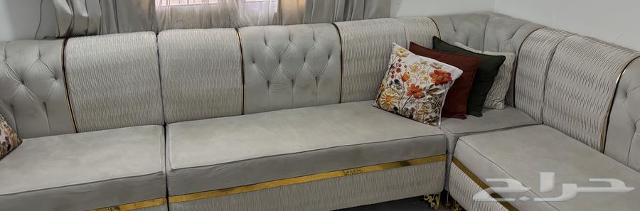 كنب متصل 12 شخص للبيع نظيف زاويتين64438955315075110