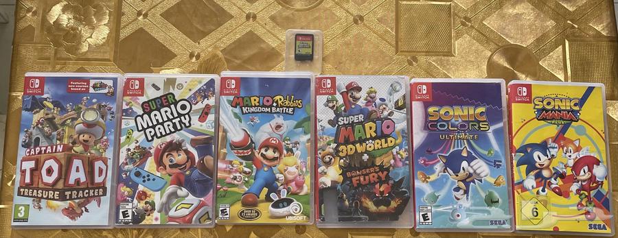 ألعاب ننتندو سويتش مستعملة بحالة ممتازة64435944032642110