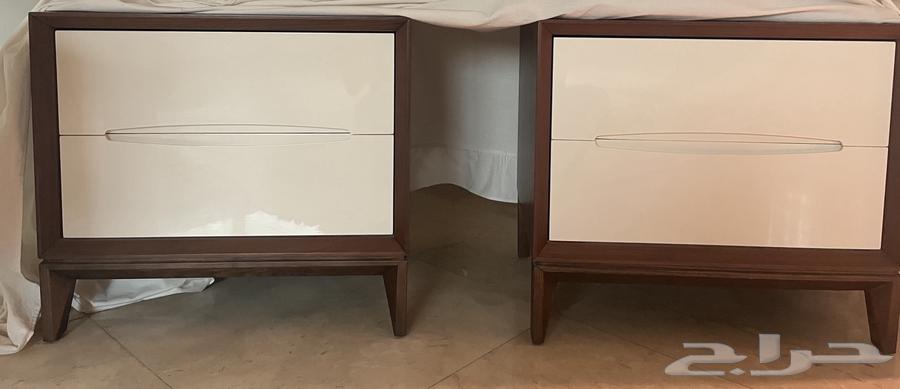 غرفة نوم خشب ماليزي سنتر بوينت   استخدام نظيف . مع مرتبه64438230405249113