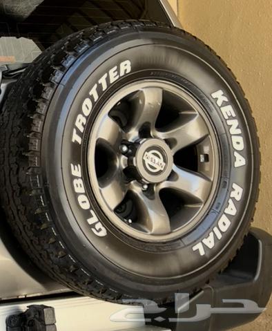 جنوط نيسان باترول اصلي 5 حبات بدون كفرات64436293144065110