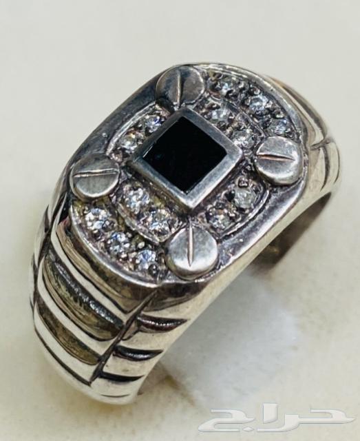 خاتم فضة رجالي إيطالي عيار 925 راقي64435984270083111