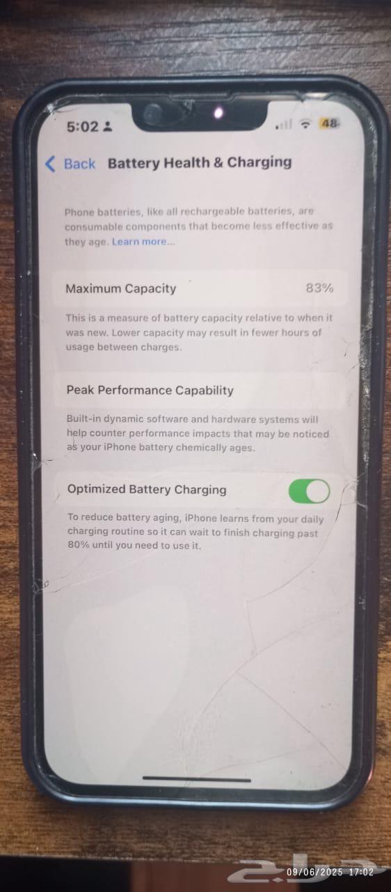 جوال أيفون 13 نظيف 256 GB64438645679233111