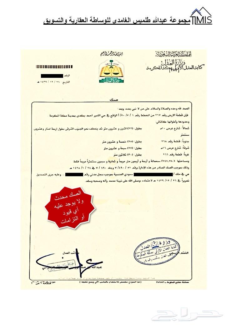 من مكة المكرمة حي كدي عمارة سكنية استثمارية للبيع64142112508161113