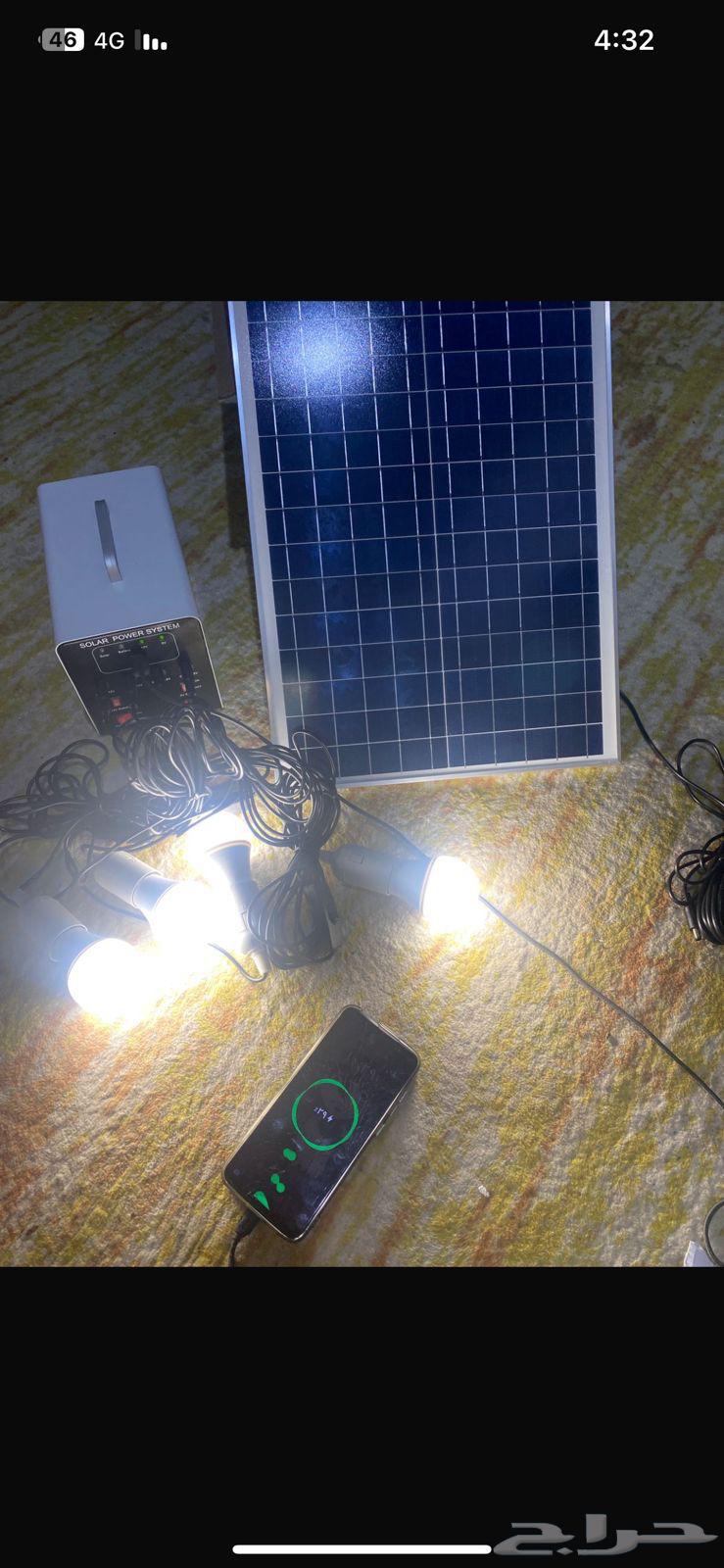 Solar-powered charger that powers 4 laptops and a mobile phone64434905103235112