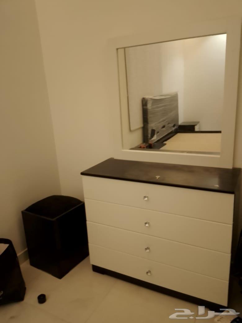 غرفه نوم سرير نفرين مع دولاب وتسريحه مع كرسي64439037177729112