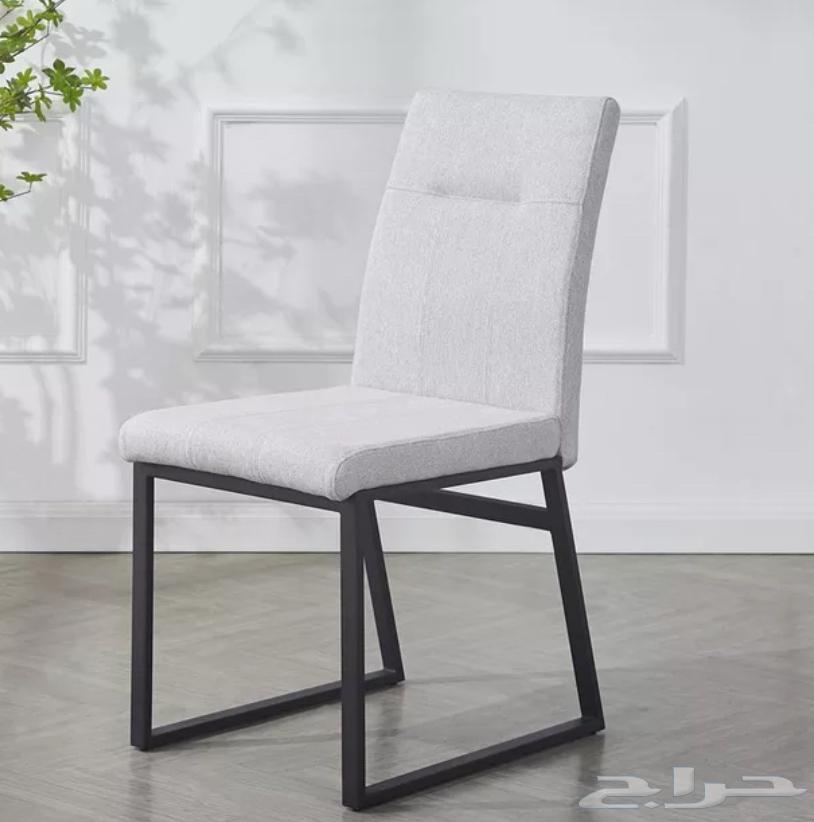 طاولة طعام خشب طبيعي مع 2 كرسي رمادي64439226249089112