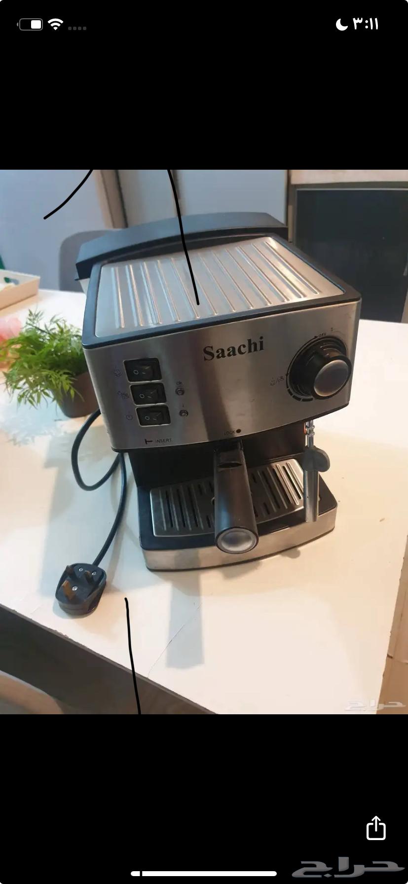 اله قهوه استخدام مره واحده 1 نضيفه جدا جدا64434374084994110