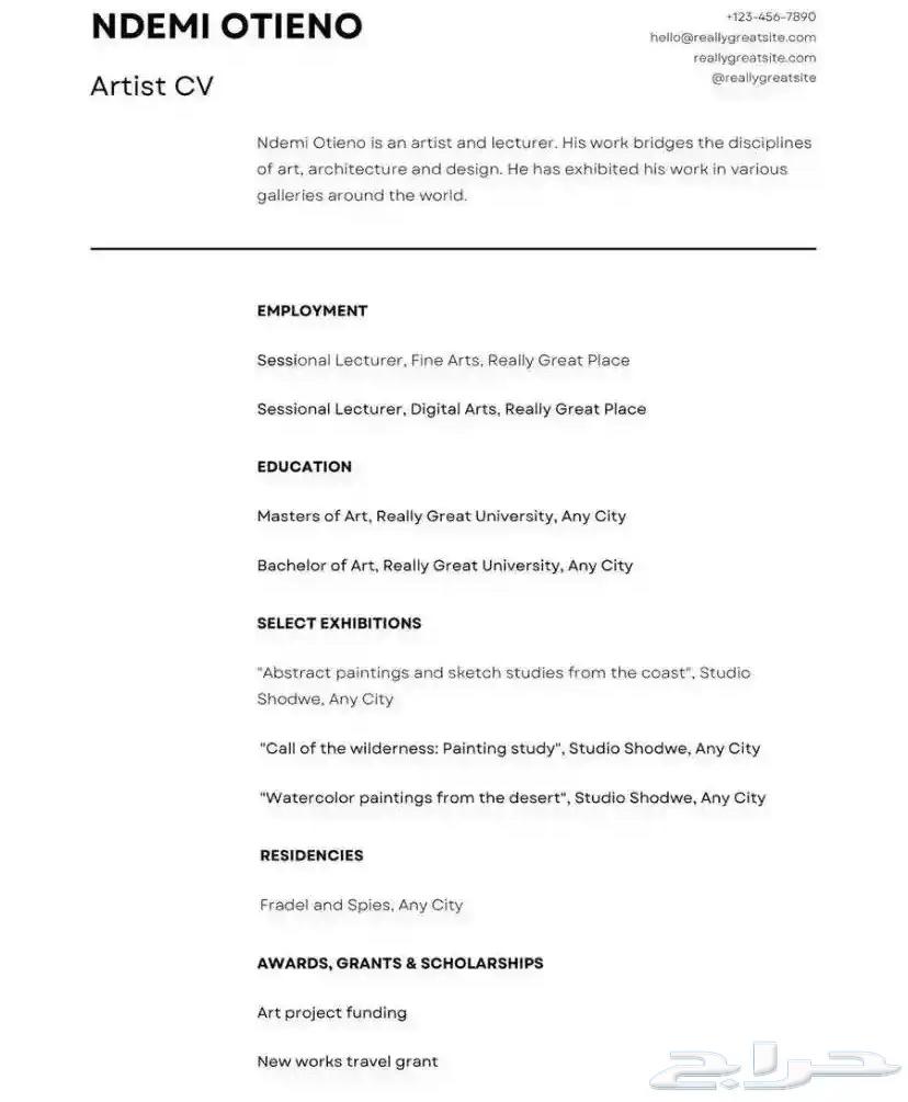 Curriculum Vitae64438538463491111