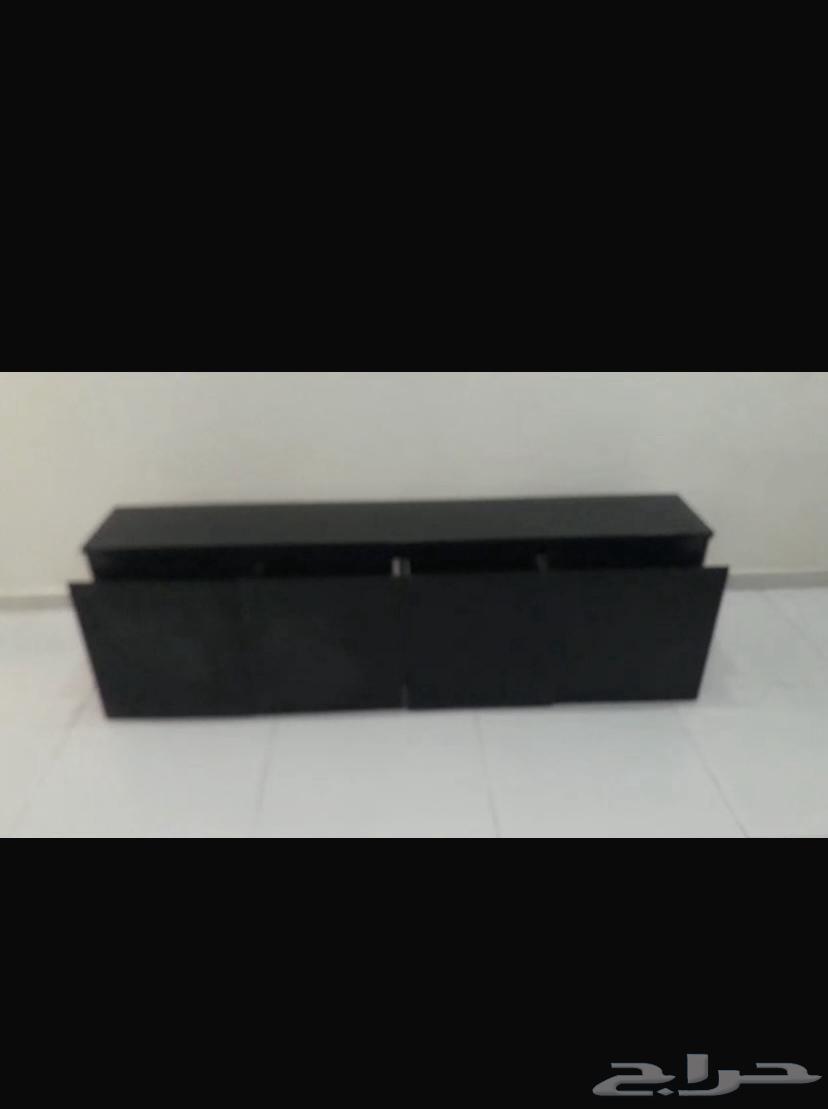 دولاب بلازما شاشات 4 ادراج اسود جديد64433646468481110