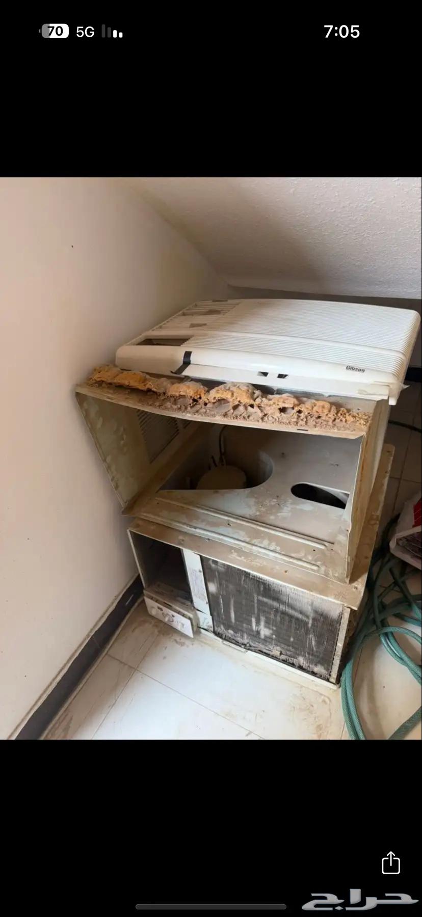 مكيف جيبسون حار بارد شغال ممتاز64439746960131110