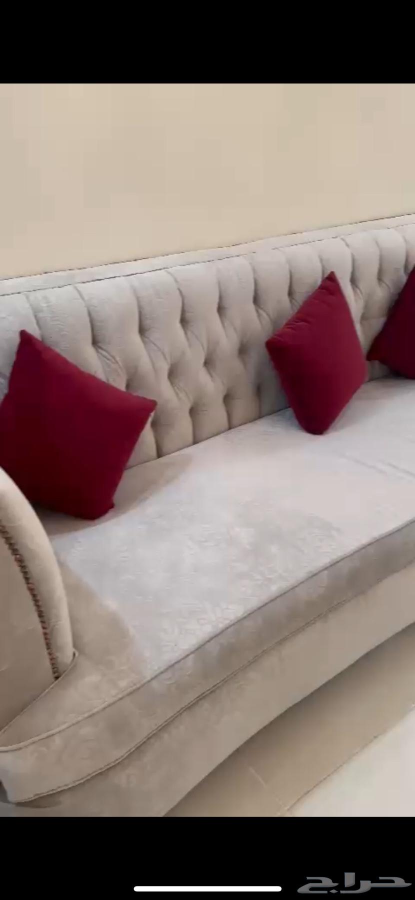 كنب 5 قطع 2 يكفي 3 اشخاص و1 يكفي شخصين و2 مفرده64434727862914110