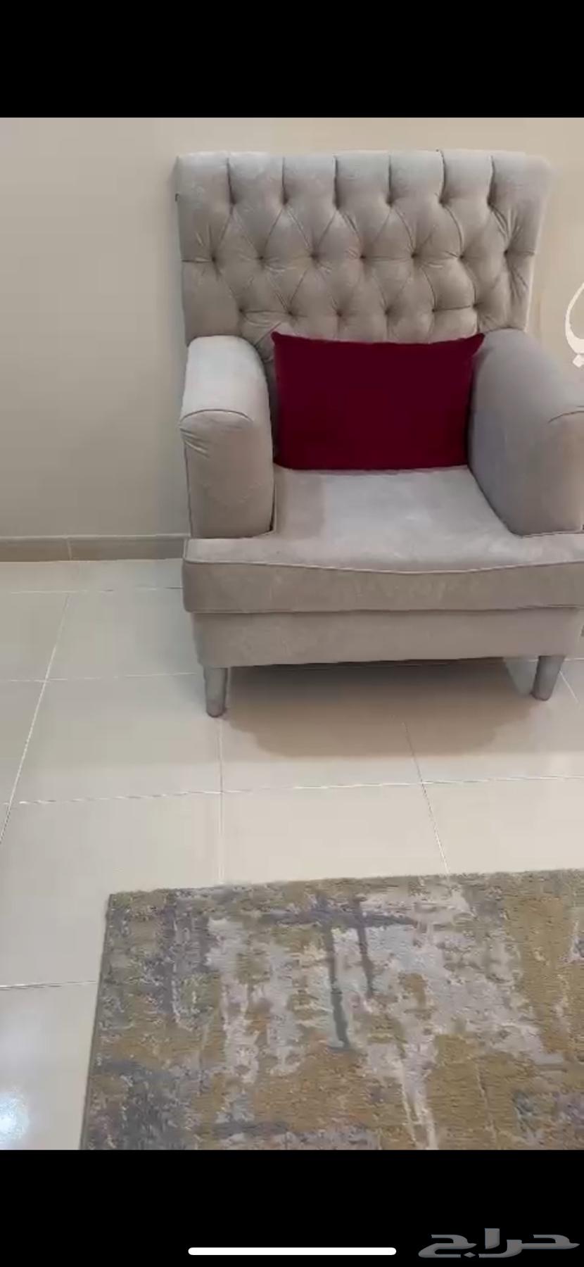 كنب 5 قطع 2 يكفي 3 اشخاص و1 يكفي شخصين و2 مفرده64434727862914111