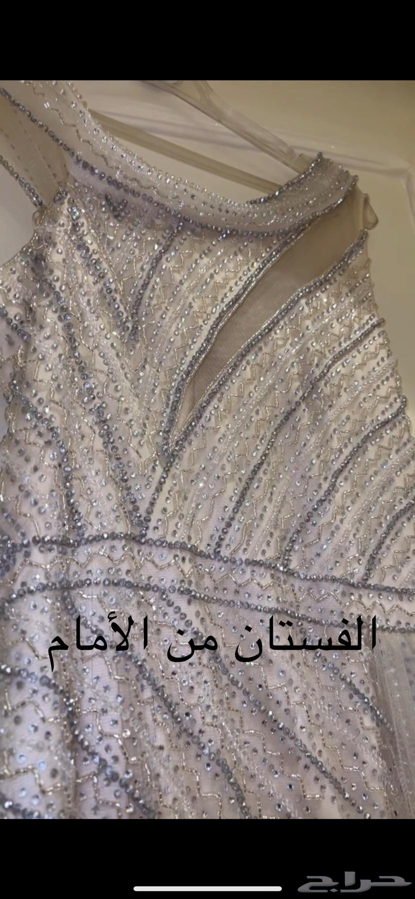 الفستان استخدام واحد جديد مطرز باللؤلؤ والفصوص مقاس ميديم64434429114499110