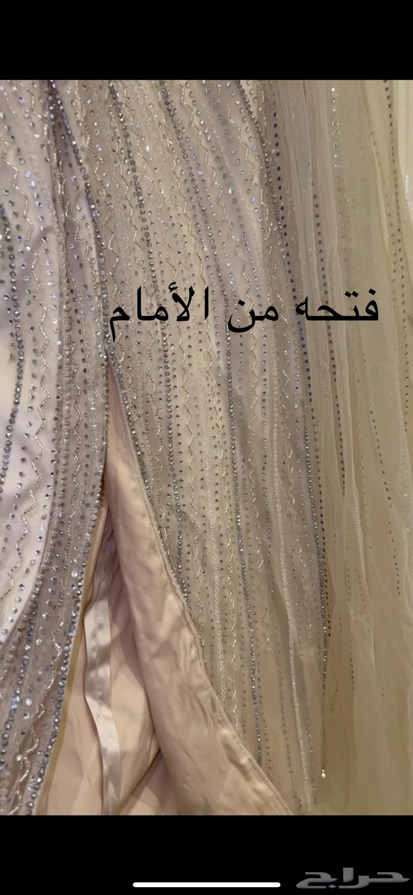 الفستان استخدام واحد جديد مطرز باللؤلؤ والفصوص مقاس ميديم64434429114499111