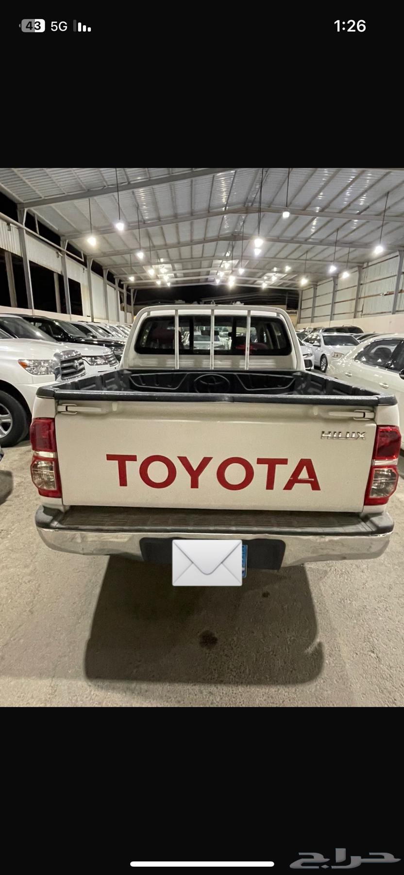 للبيع هايلوكس2012 GLX وآرد عبدالوهاب اليحي مالك واحد64593423440129112