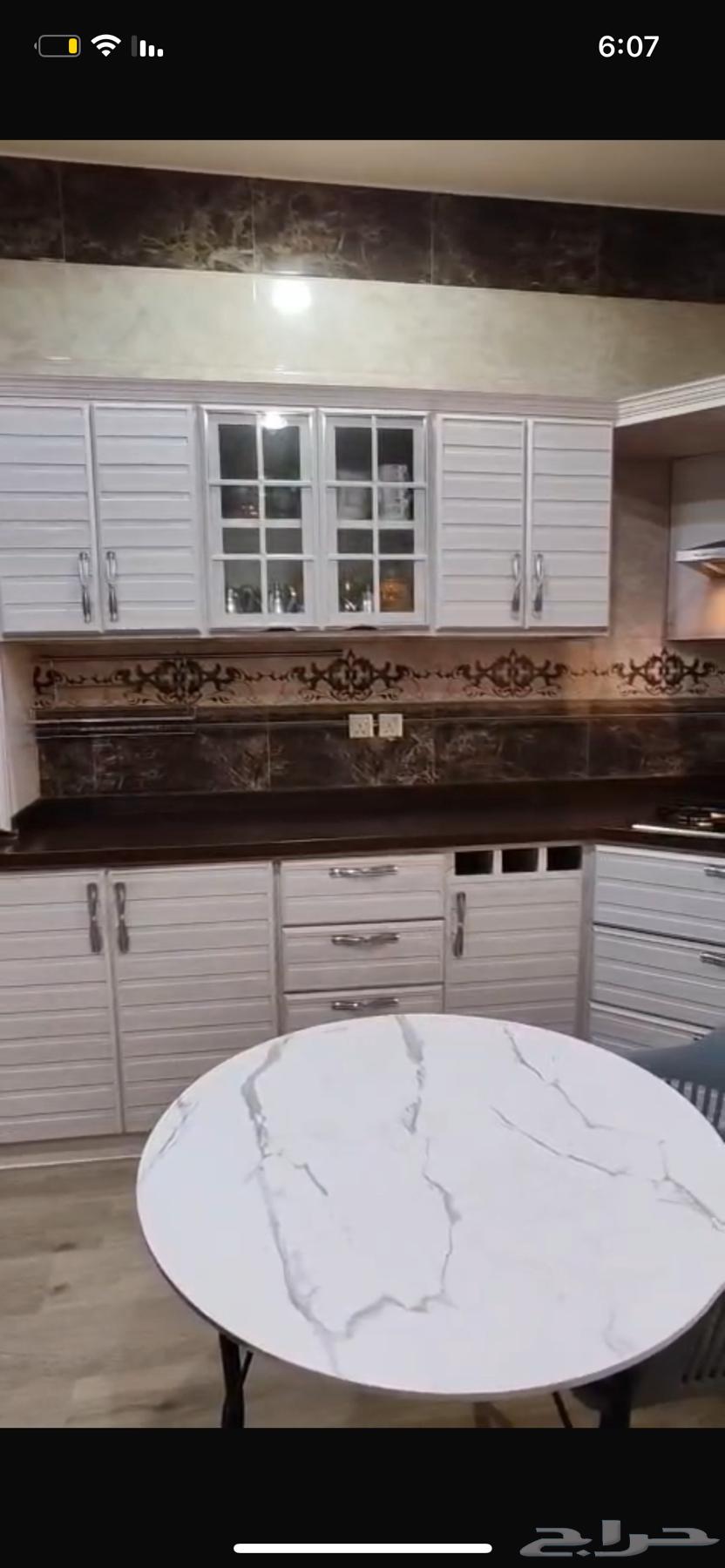 دولاب مطبخ كامل مع الشفاط للبيع64439226204162113