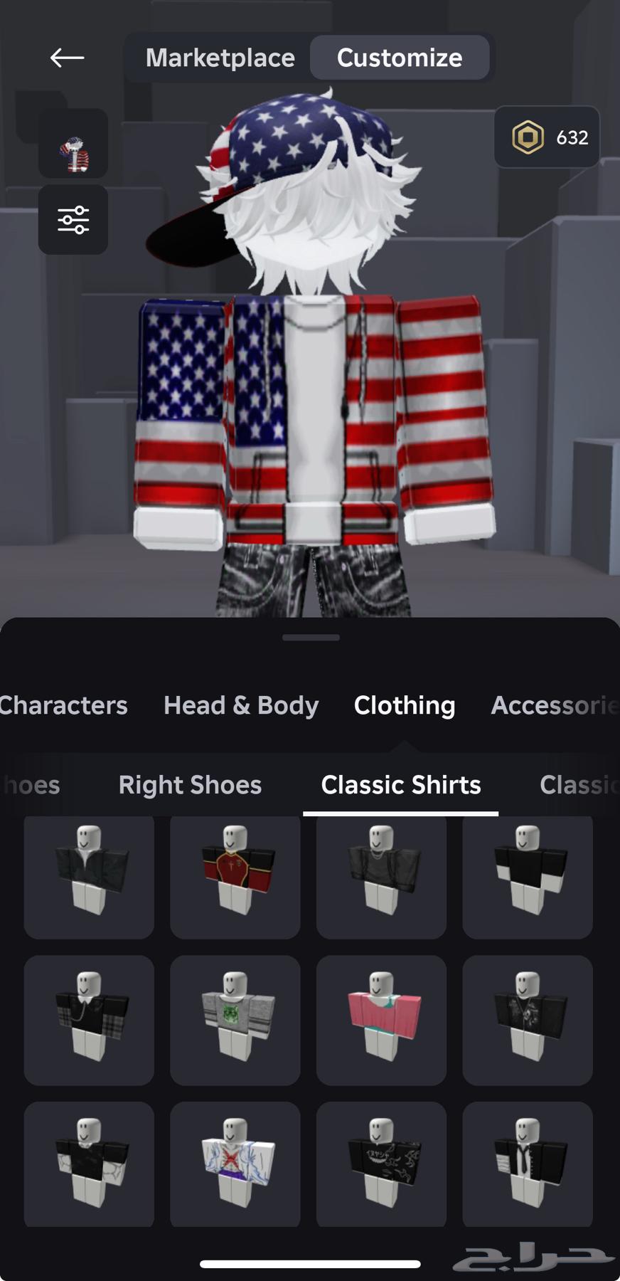 حساب روبلوكس للبيع64438713144451113